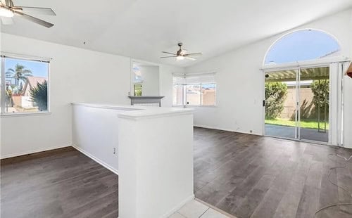 Beautifully remodeled interior of a flipped home in Southern California by Exclusive SoCal Home Buyers.